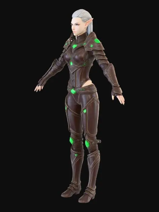 3D model for Sylthariel'na Tribe 5