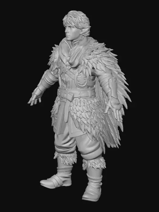 3D model for Hearthborn Halfling 1