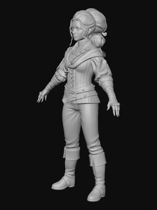 3D model for Hearthborn Halfling 8
