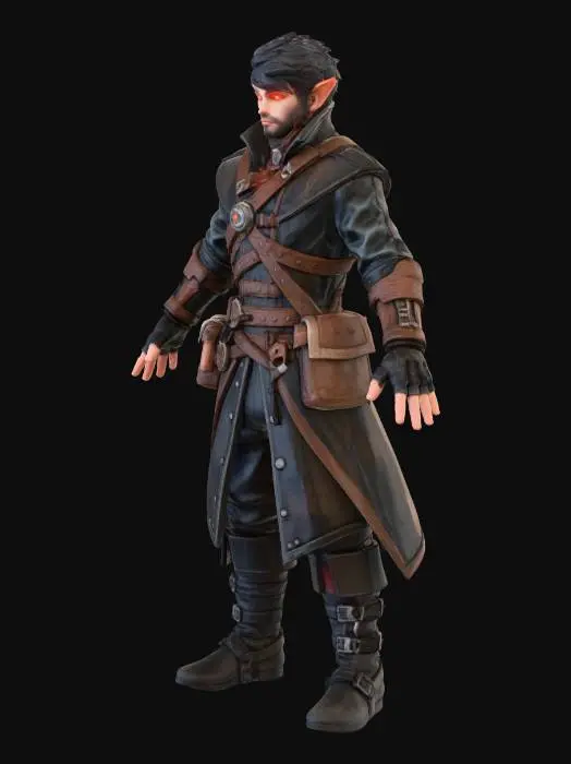 3D model for Hearthborn Halfling 9