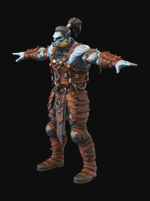 3D model for Stonetooth Orc 2