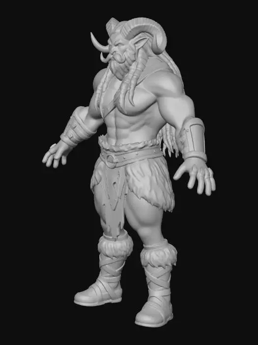 3D model for Silentveil Troll 8