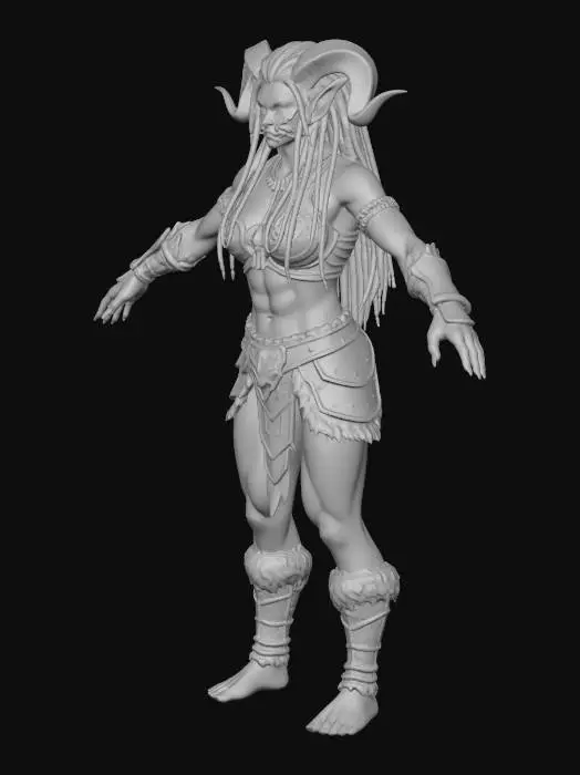 3D model for Silentveil Troll 5