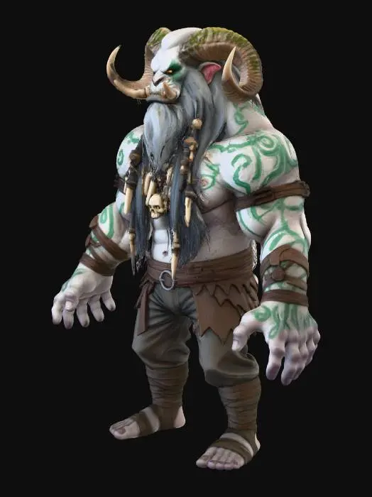 3D model for Cyclewarder Troll 9