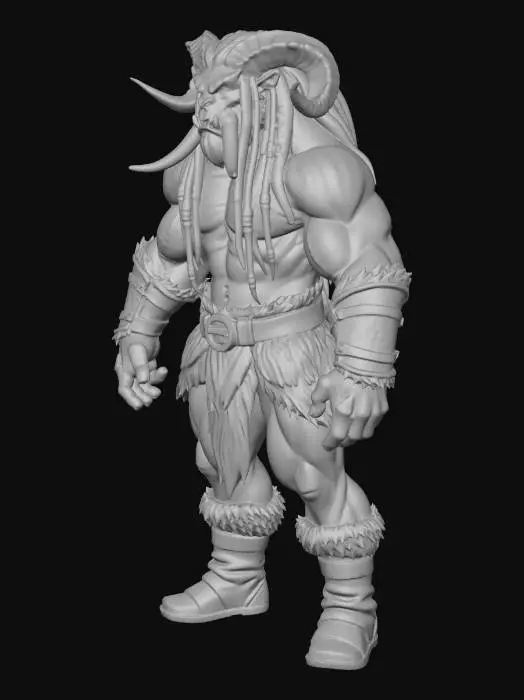 3D model for Silentveil Troll 2