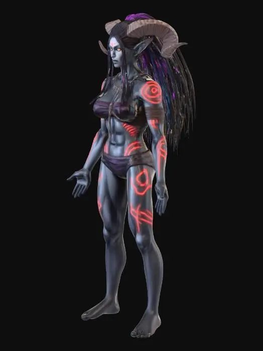 3D model for Silentveil Troll 3