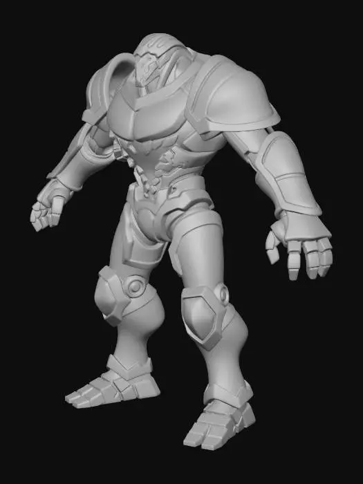 3D model for Gilded Watch Colossus
