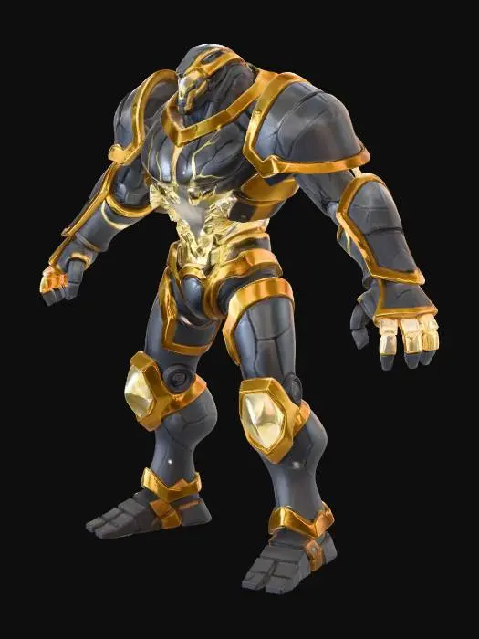 3D model for Gilded Watch Colossus