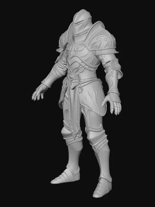 3D model for Covenant Justicar