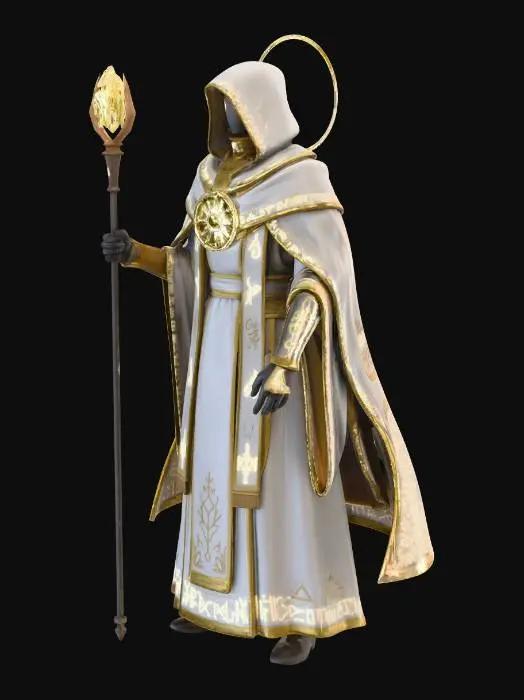 3D model for Sanctified Adept