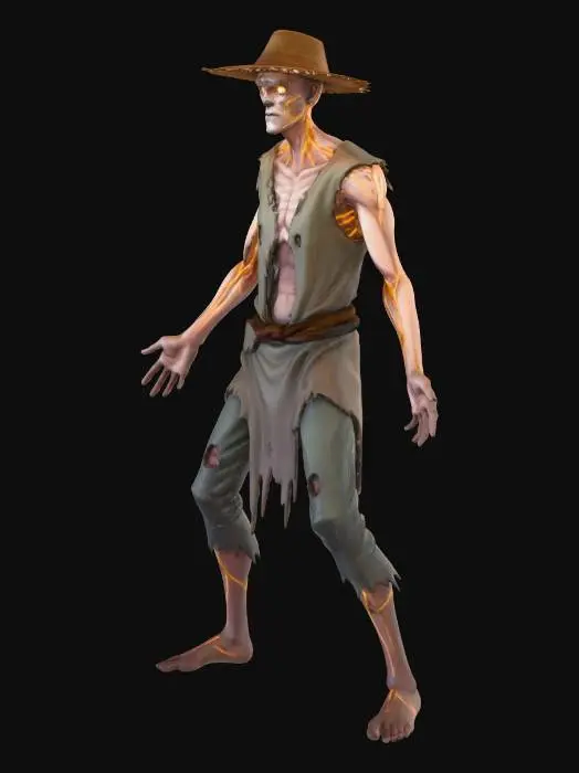 3D model for Starved Fieldhand