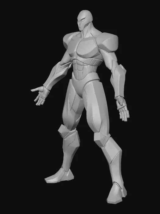 3D model for Starbound Custodian