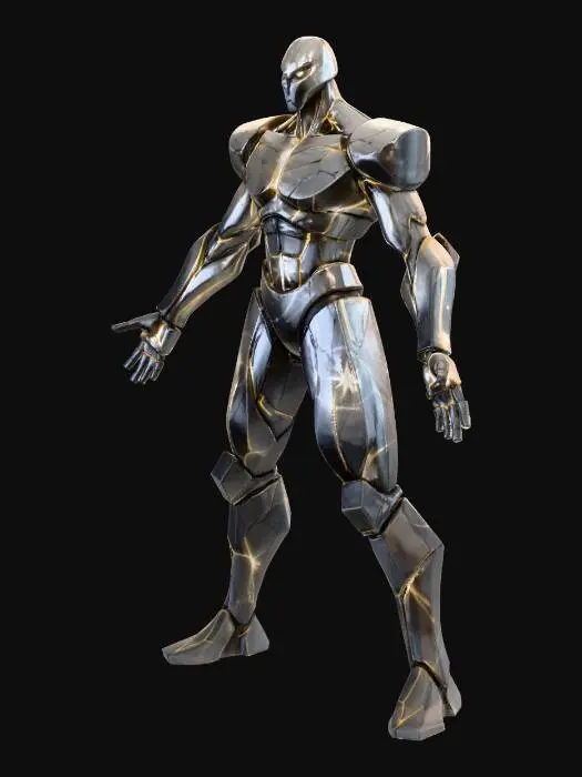 3D model for Starbound Custodian