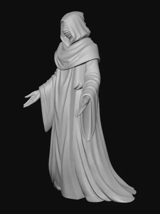 3D model for Lightbound Confessor