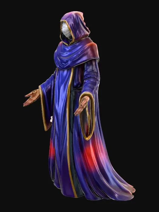 3D model for Lightbound Confessor