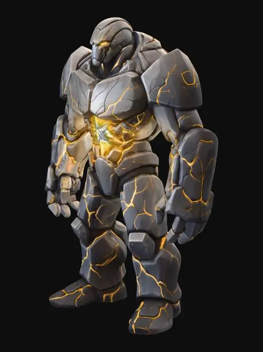 3D model for Dawnroad Watch Golem