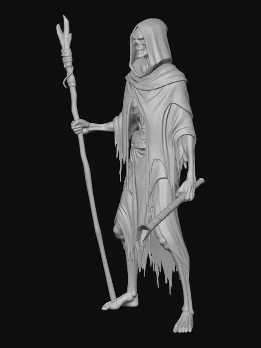 3D model for Starved Pilgrim