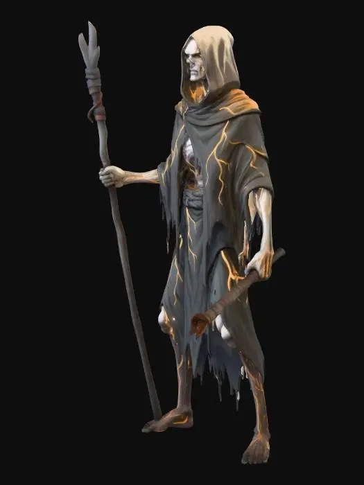 3D model for Starved Pilgrim
