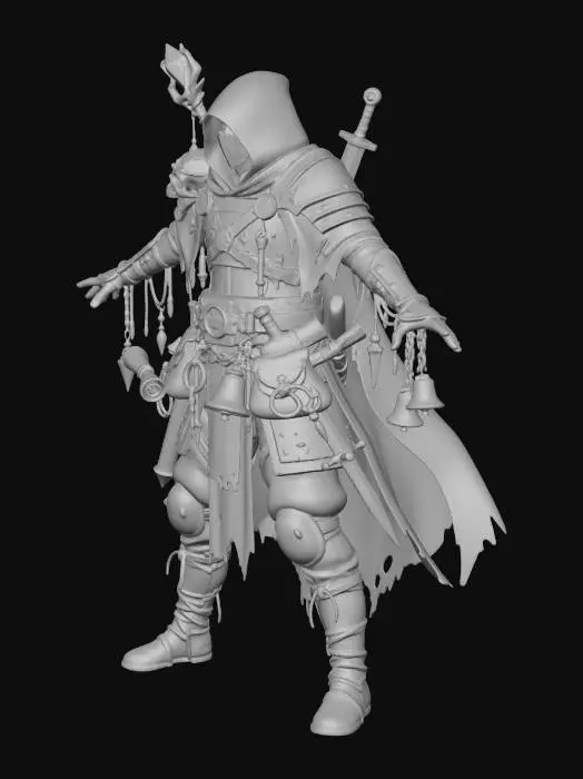 3D model for Relic-Seeker Bandit