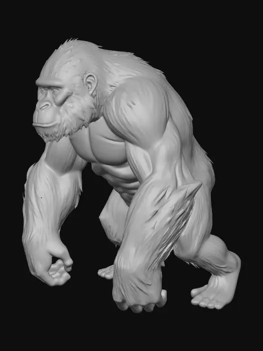 3D model for Radiant Stone Ape