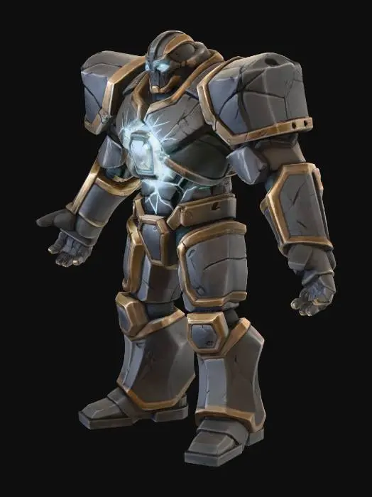 3D model for Lantern Husk Guardian