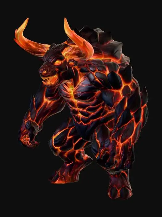 3D model for Emberhorn Behemoth