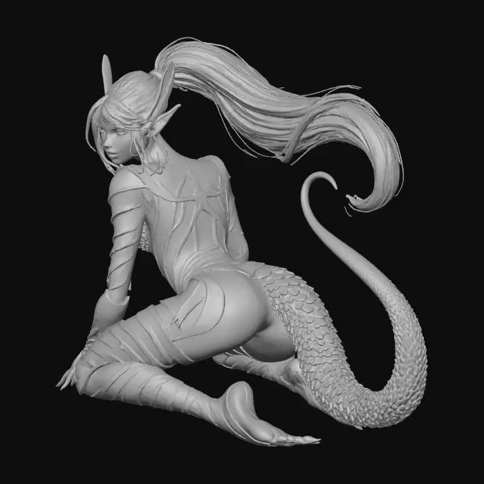 3D model for Emberpaw Tribe 3