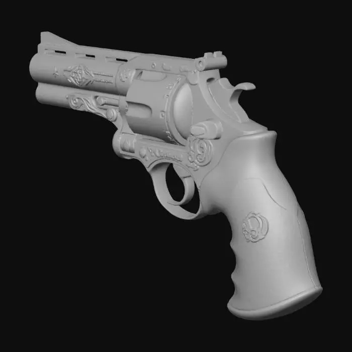 3D model for Ghostfire Revolver