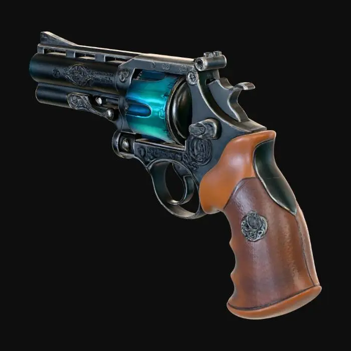 3D model for Ghostfire Revolver