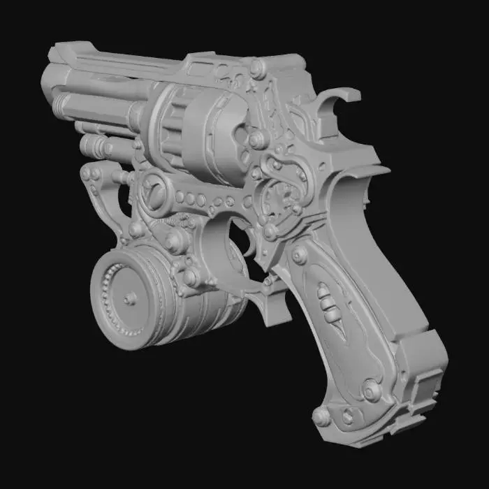 3D model for Steamfang Arc Blaster