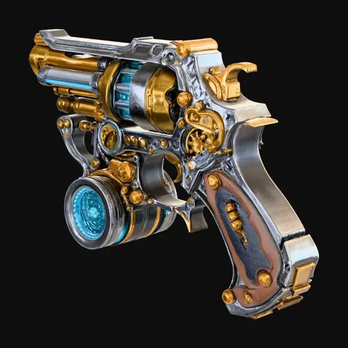 3D model for Steamfang Arc Blaster