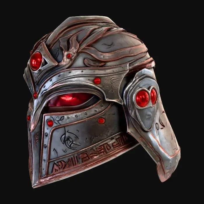 3D model for Helm of the Unyielding Protector