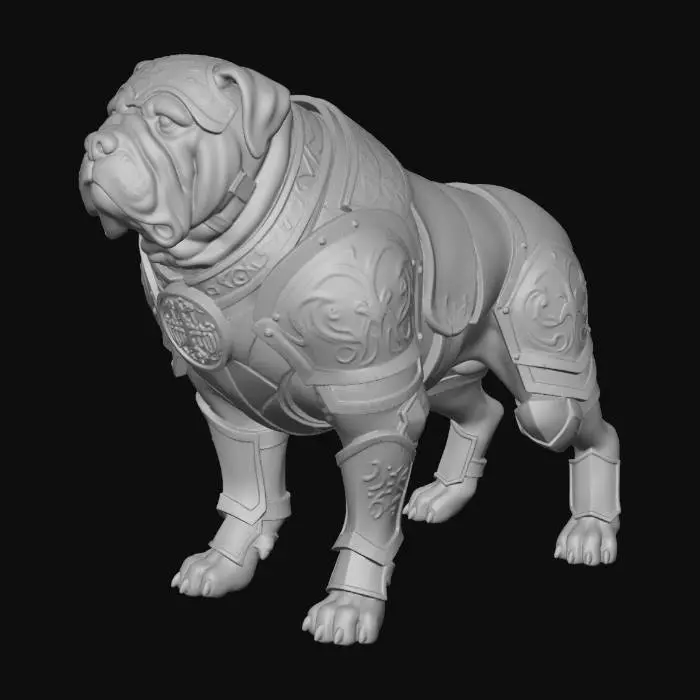 3D model for Sanctified Warhound