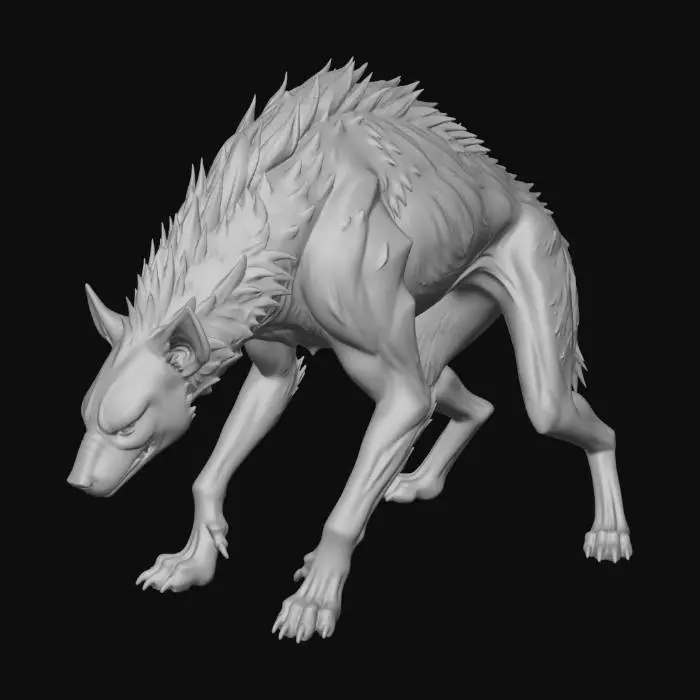 3D model for Sunscald Hyena