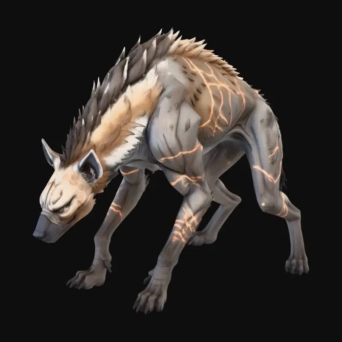 3D model for Sunscald Hyena