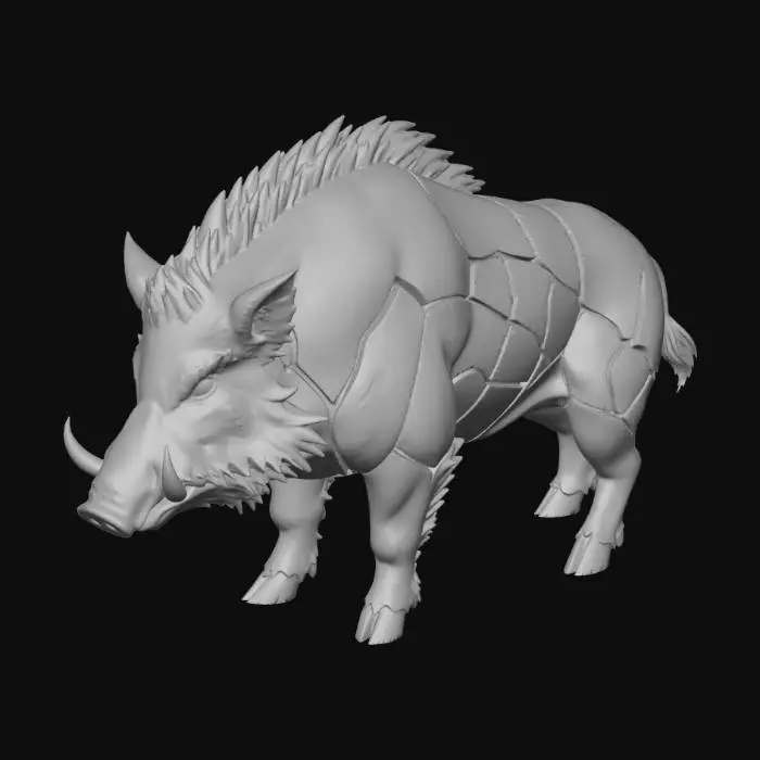 3D model for Radiant Plains Boar