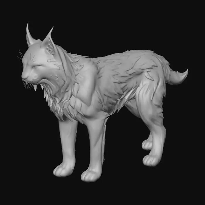 3D model for Smokeveil Lynx