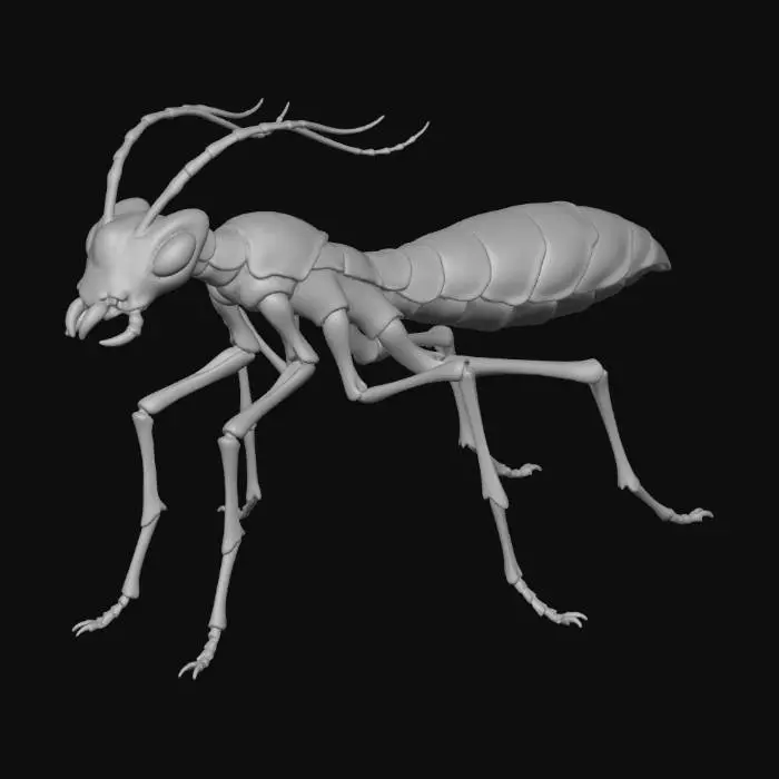 3D model for Emberfield Strider