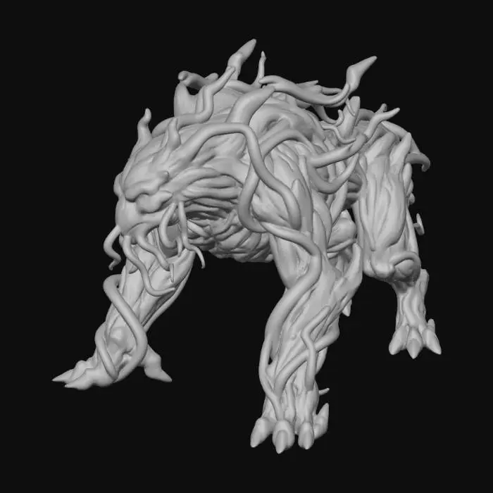 3D model for Embervine Tanglebeast