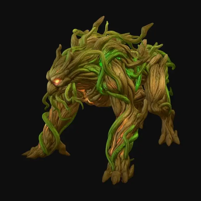 3D model for Embervine Tanglebeast