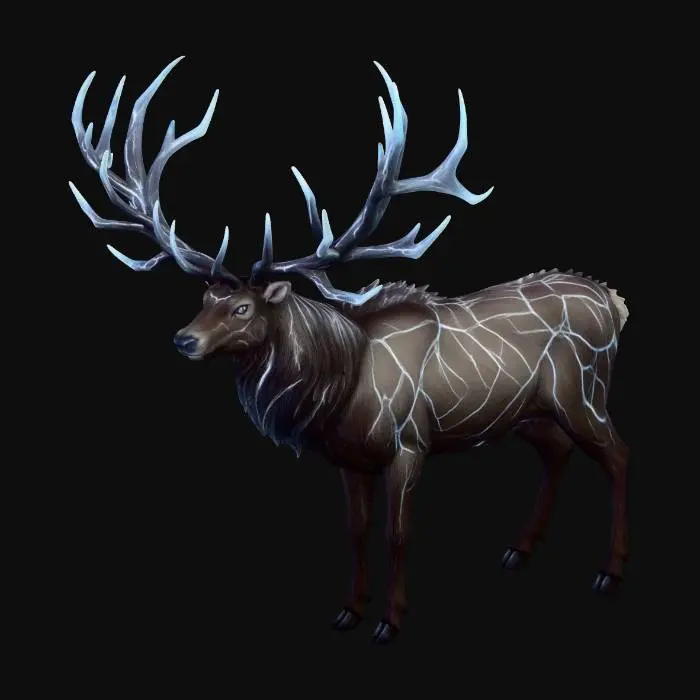 3D model for Thunderhorn Elk