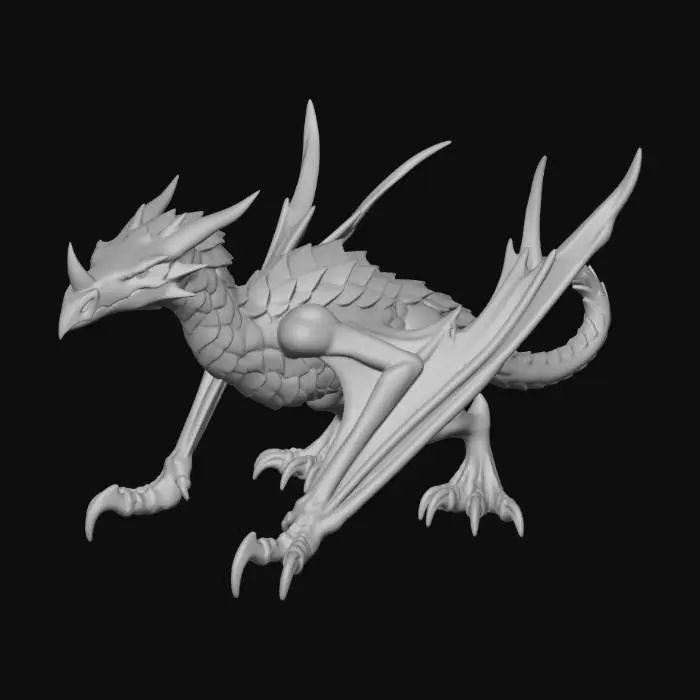3D model for Ridge Talon Wyvern