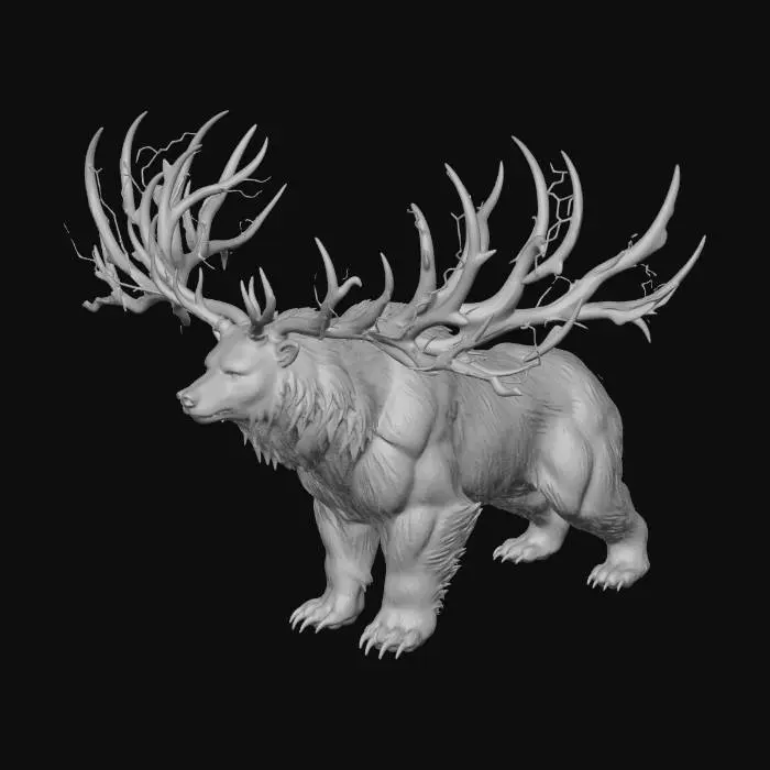 3D model for Thunderhorn Colossus