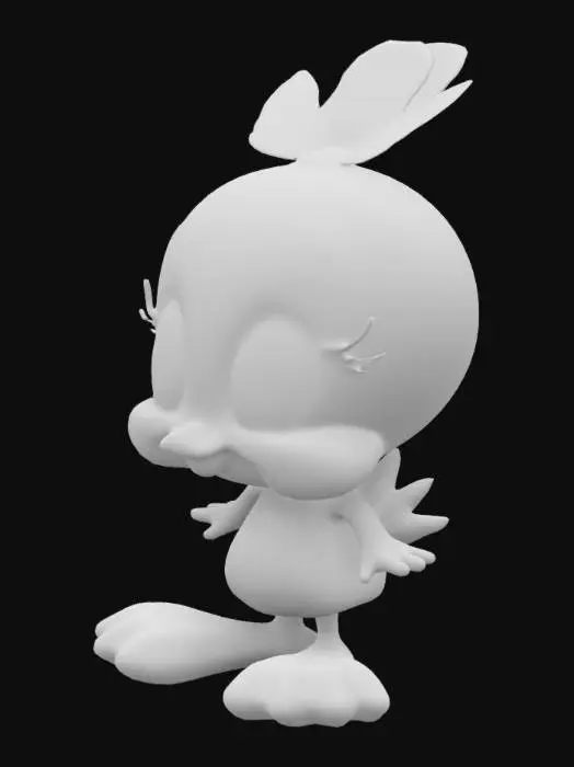 3D model for Tweety Bird