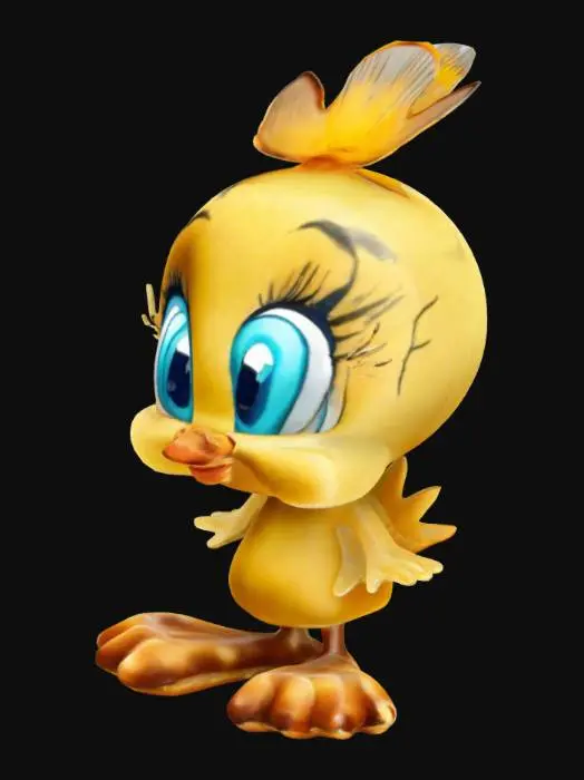 3D model for Tweety Bird