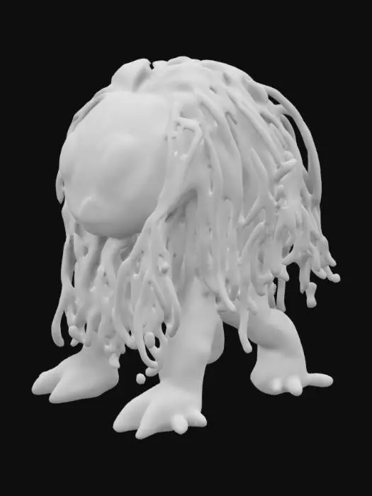 3D model for Rainbow_Mane_Creature_0302135345_texture