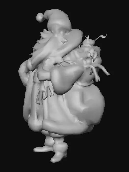 3D model for Skeletal Santa Surprise