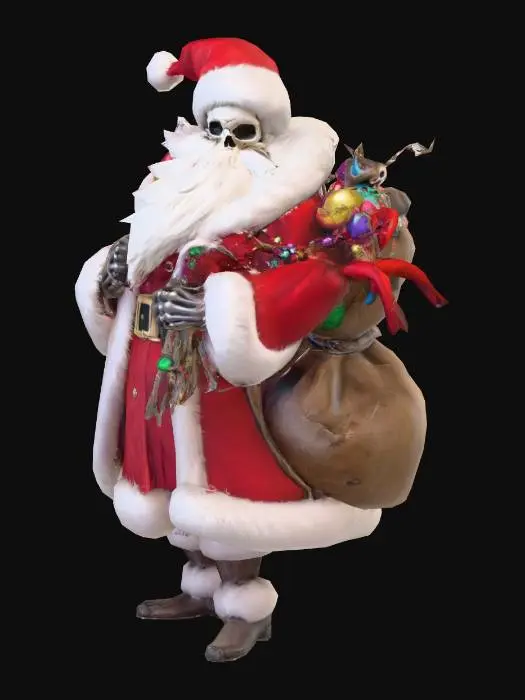 3D model for Skeletal Santa Surprise