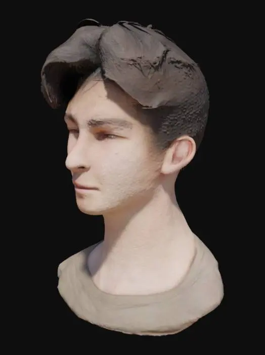3D model for Contemplative Portrait