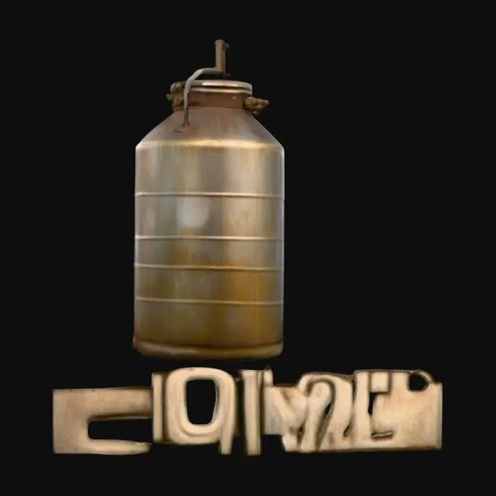 3D model for Container on Pavement